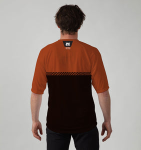 Mens Bike Trail T Jersey - Rust/Black