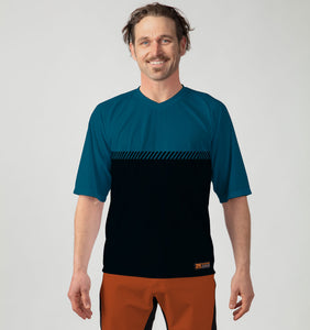 Mens Trail T - Blue / Black