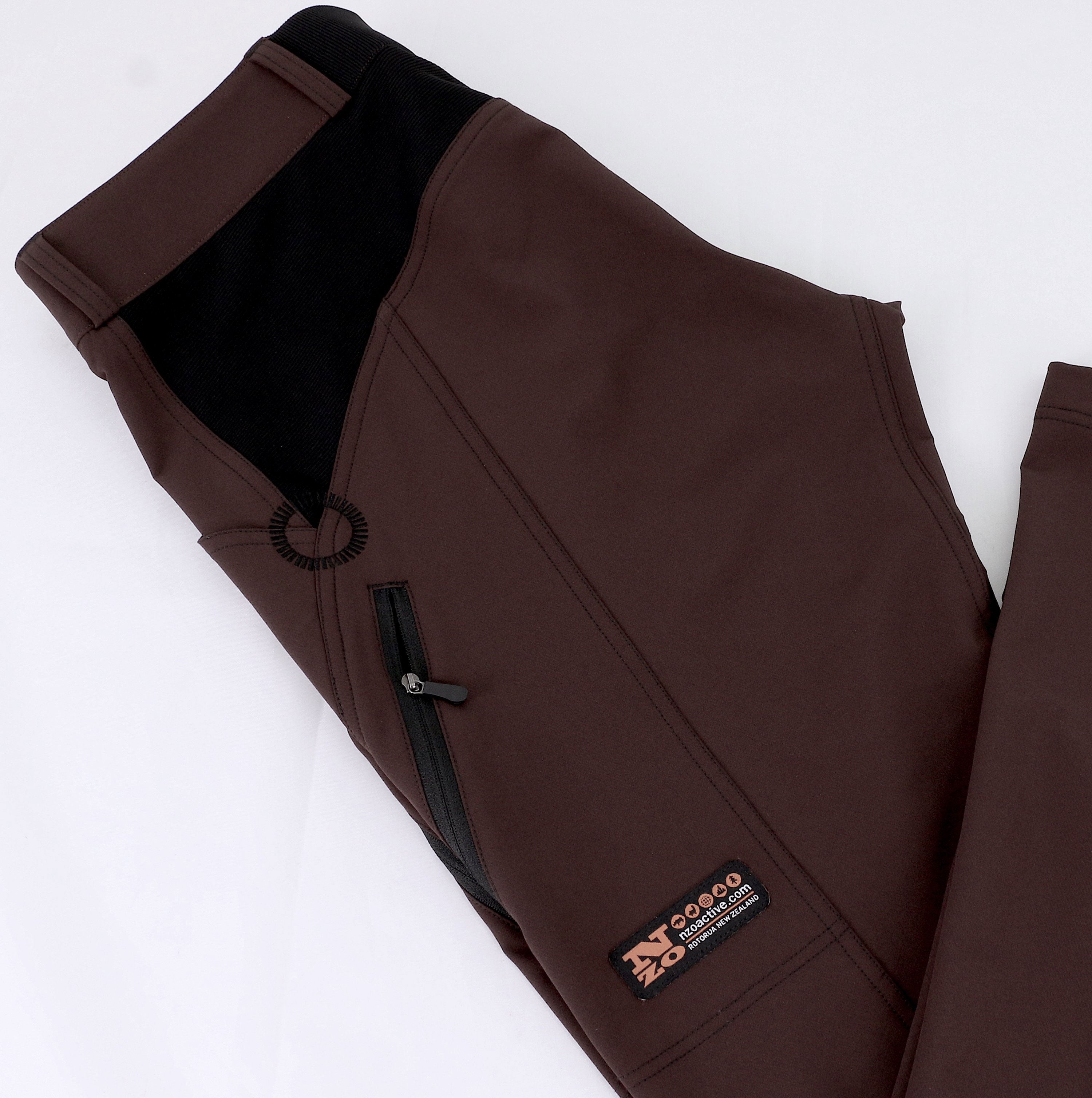 Dusters - Light Women trail pants - CHOCOLATE