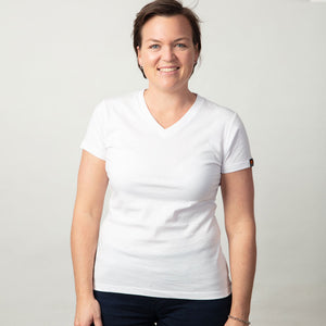 Womens Organic cotton T Shirt - White